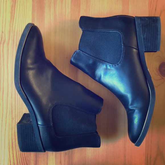 Sam & Libby Shoes - Sam & Libby Black Chelsea boots